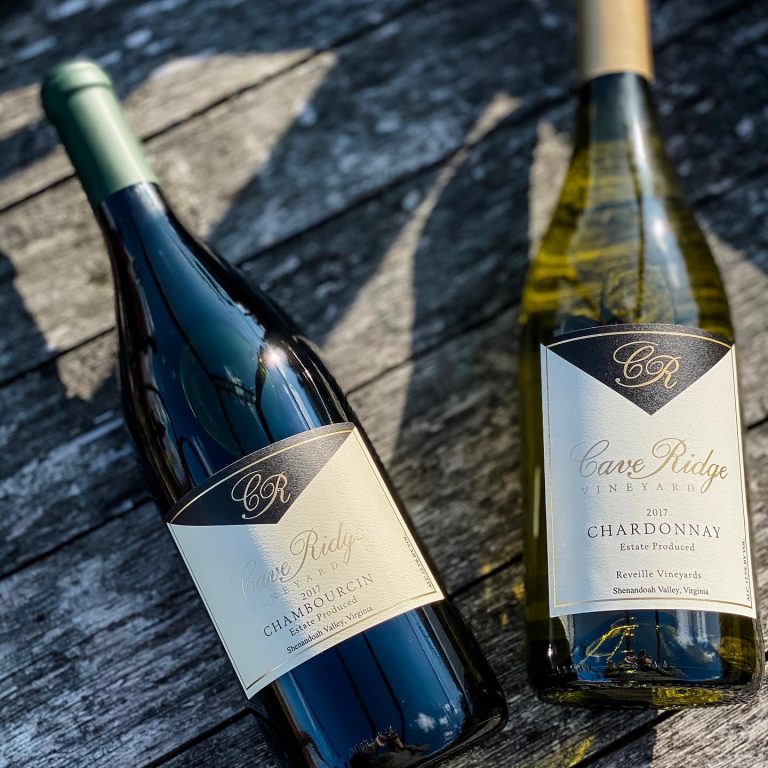 An image showing wines from Cave Ridge Vineyard.